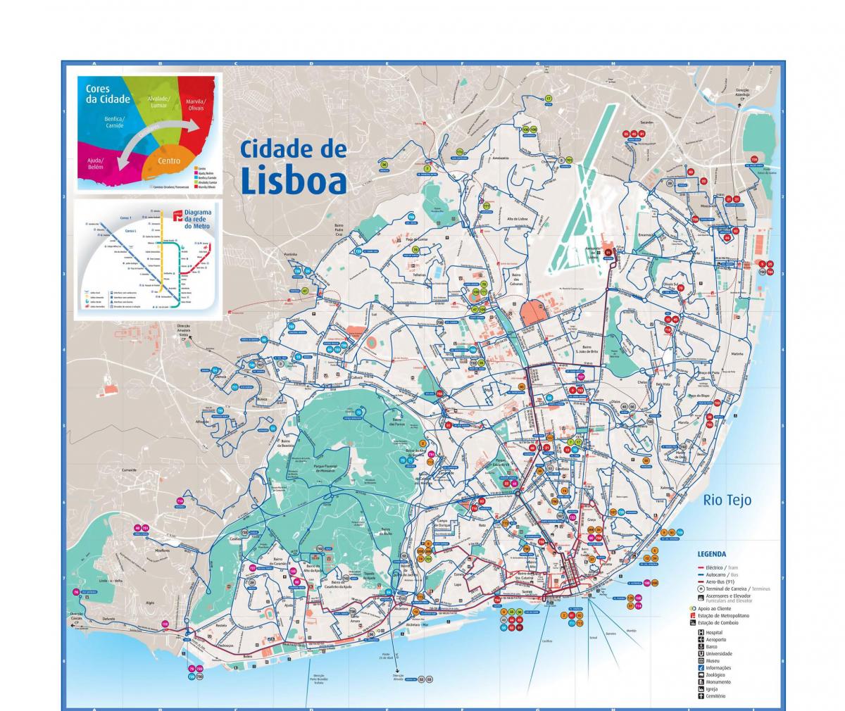 Lisboa Caminar Mapa Mapa De Lisboa A Pie Portugal   Lisboa Caminar Mapa 